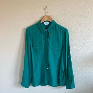 Chaus silk blouse size 12
